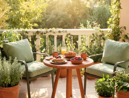 Weekend patio