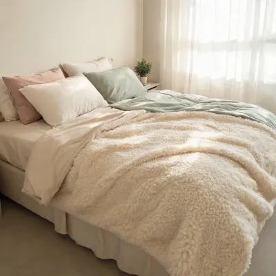 sherpa nest bed sheet