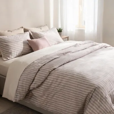 stripes bed sheet