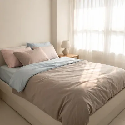 twin bed sheet set cotton